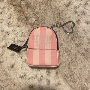 VS | Signature Striped Pink Mini Backpack